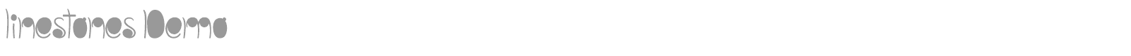 Linestones font preview